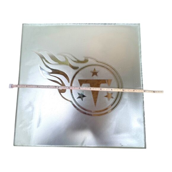 Tennessee Titans Etched Glass Panel Mirror NFL Man Cave Bar Wall Decor Art Fan - Picture 4 of 7